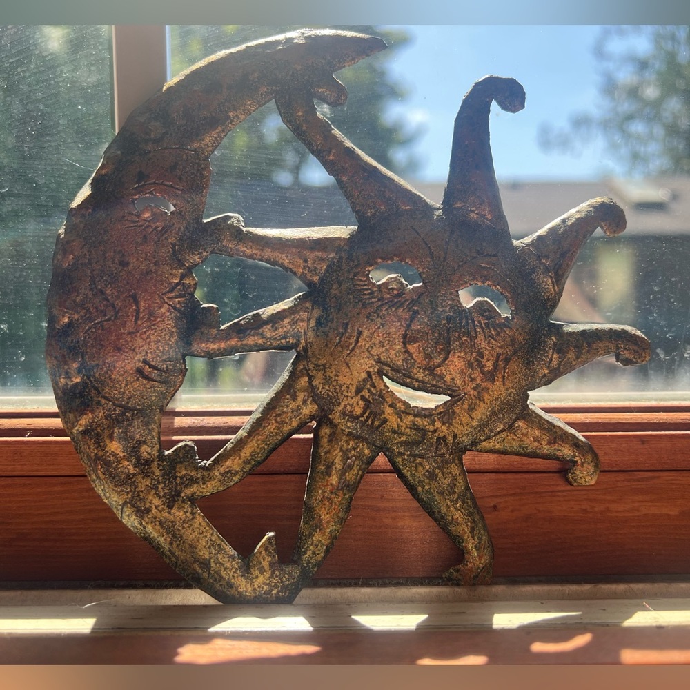 🌞Sun and Moon 🌙 Copper decoration